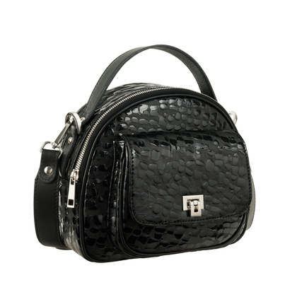 Kuferek damski Canaletto ze skóry o fakturze kropli – elegancja i funkcjonalność TD727s258