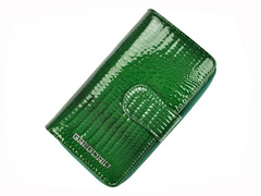 Portfel damski skórzany PELLUCCI GF116 Zielony