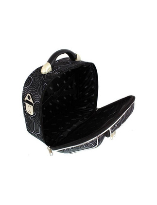 Zestaw Średnia walizka PELLUCCI RGL 773 M + Kuferek M Granatowy