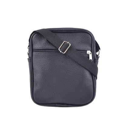 Torba skórzana KEMER T010 Czarna - min. zamówienie 20 / 50 / 100 szt.