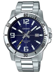 ZEGAREK MĘSKI CASIO MTP-VD01D-2B (zd175a) + BOX