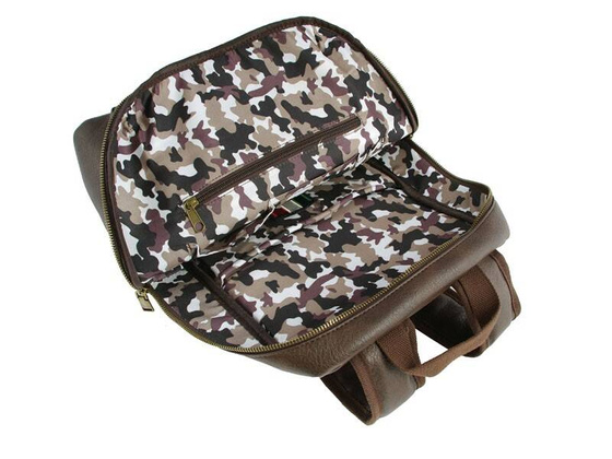 Plecak na laptop 16' AERONAUTICA MILITARE Pilot Brązowa