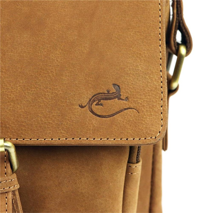 Skórzana listonoszka H1546