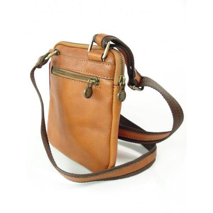 CAMELOWA SKÓRZANA LISTONOSZKA VERA PELLE VP224C