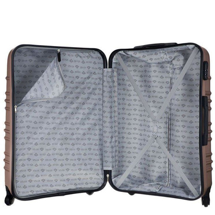 Duża walizka KEMER SOLIER 838 Złota - min. zamówienie 20 / 50 / 100 szt.