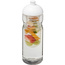 Bidon H2O Base® z wypukłym wieczkiem o pojemności 650 ml z możliwością przyrządzania wody smakowej