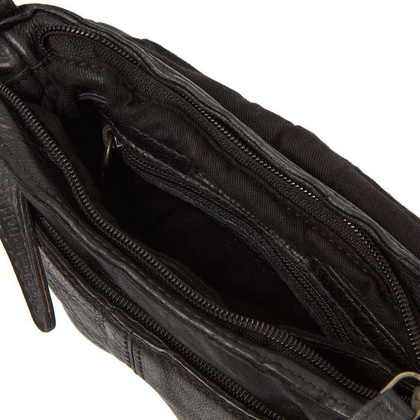 Listonoszka skórzana Cato Czarna - min. zamówienie 20 / 50 / 100 szt.