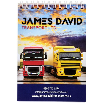 Notatnik Desk-Mate® w formacie A6 z przedziałką