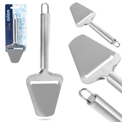 Nóż krajalnica do sera / łopatka do sera stalowa 20,5x7,5 cm LUXY