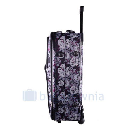 Zestaw Mała walizka PELLUCCI RGL 773 S + Kuferek S Czarno szary