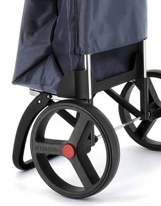 Wózek na zakupy Rolser I-Max Tweed Logic RSG Gris SKŁADANY DUŻE KOŁA