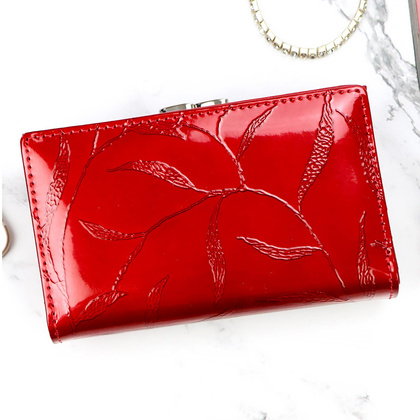 Średni skórzany portfel damski PIERRE CARDIN