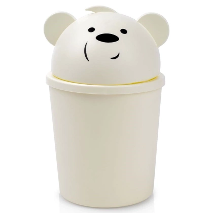 Kosz na śmieci odpady mini łazienkowy stołowy stół miś 1,5 l