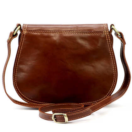 Torebka damska skórzana KEMER ART. 873 Czerwona