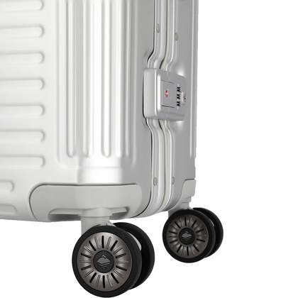 Duża walizka TRAVELITE NEXT 2.0 79849-56 Srebrna