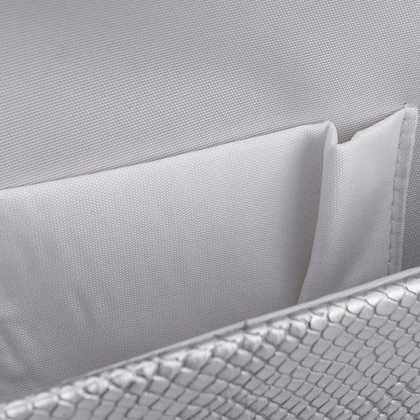 Torebka wizytowa damska KEMER SOLIER F13 Silver Snake - min. zamówienie 20 / 50 / 100 szt.