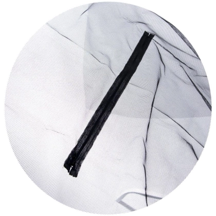 Moskitiera siatka na okno dachowe owady komary 120x140 cm czarna