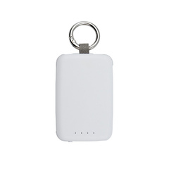 Power bank 4000 mAh, karabińczyk i lampka 1W | Dimetrice