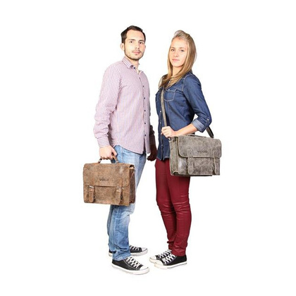 Old Look torba KEMER VOOC URBAN ATS164 ciemny brąz