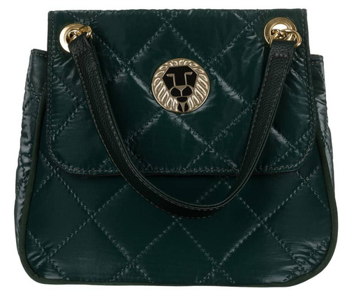 Pikowana listonoszka na złotym łańcuszku