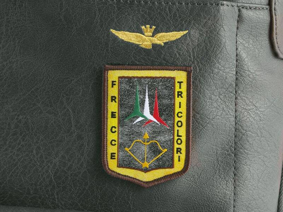 Torba / plecak na laptop AERONAUTICA MILITARE Pilot Czarna