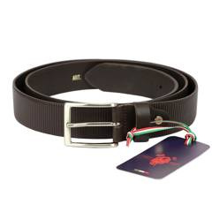 Pasek męski skórzany Harvey Miller 010/35 ciemny brąz