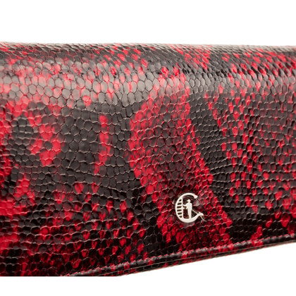 Duży czerwony portfel damski wąż RFID Canaletto PD1602s268