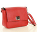 MARCO MAZZINI Torebka skórzana przez ramię crossbody classic flap czerwony - min. zamówienie 20 / 50 / 100 szt.
