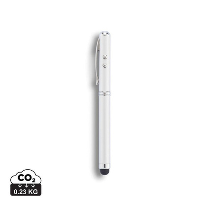 Długopis 4 w 1, touch pen, wskaźnik laserowy, latarka