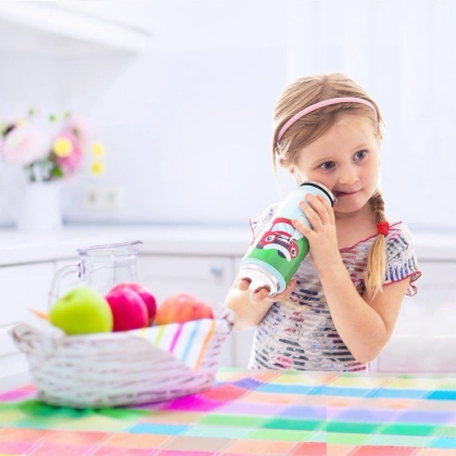 Kubek termiczny termos bidon autka retro PUSZKA 400 ml