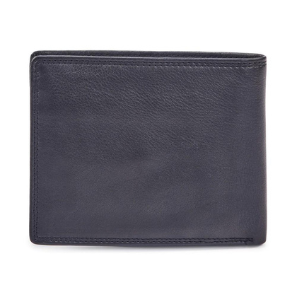 Portfel męski skórzany GW-2213 RFID Czarny