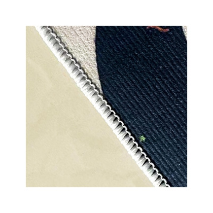 Dywanik wycieraczka świąteczna MERRY CHRISTMAS, czerwona w gwiazdki 60x90cm DYW14