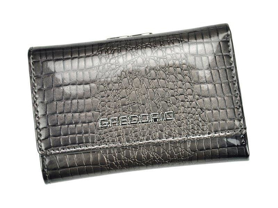 Portfel damski skórzany PELLUCCI GF117 Popiel