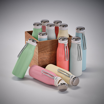 Butelka Arkansas 500 z recyklingowanej stali nierdzewnej 495 ml