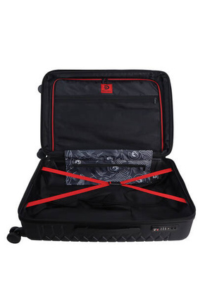 Walizka średnia Discovery REPTILE czarna