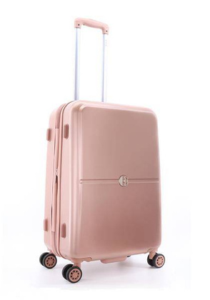 Walizka średnia ELLE Chic różowa