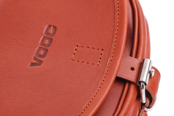 Listonoszka mała torebka KEMER VOOC Vintage P14 brąz