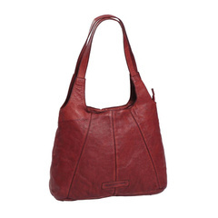 Torebka damska skórzana Marseille Czerwona - min. zamówienie 20 / 50 / 100 szt.