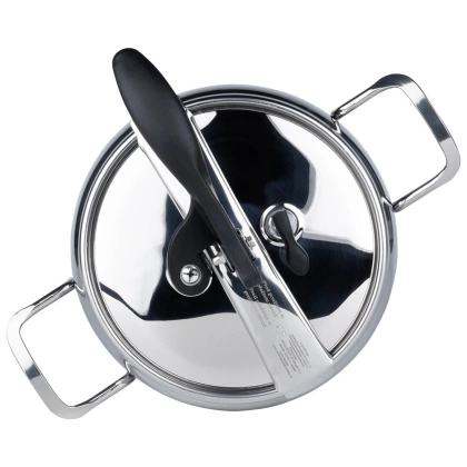 Szybkowar garnek stalowy ciśnieniowy zestaw garnków 2 szt. 3,5 5 l PROFI duo