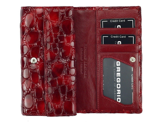 Portfel damski skórzany PELLUCCI FZ-107 Popiel