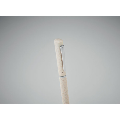 Długopis wykręcany słoma/ABS