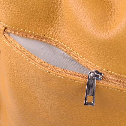 Torebka damska / plecak KEMER 4 Żółty - min. zamówienie 20 / 50 / 100 szt.