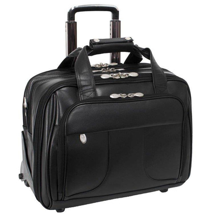 Torba podróżna na kołach McKlein Chicago 17" Czarna