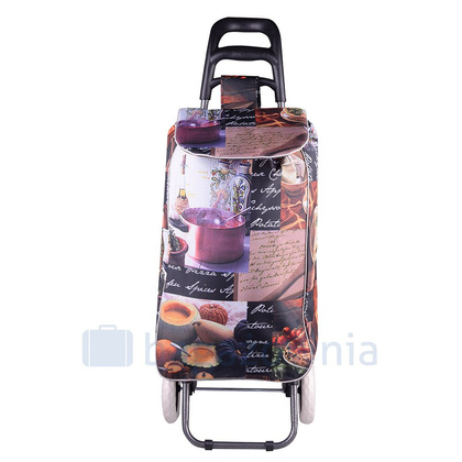 Wózek na zakupy KEMER BF101 Makaron - min. zamówienie 20 / 50 / 100 szt.