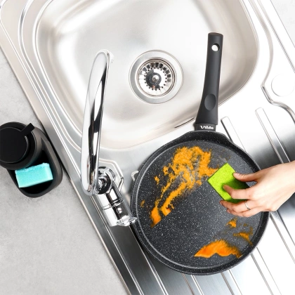 Patelnia do naleśników granitowa BLACK LINE 26 cm