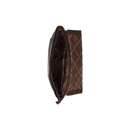 Torba na ramię z miejscem na laptopa 15,4" Brązowa - min. zamówienie 20 / 50 / 100 szt.