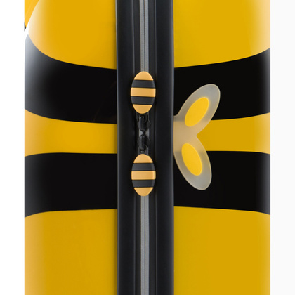 Walizka dziecięca PUCCINI PSZCZÓŁKA ABS026C Żółta