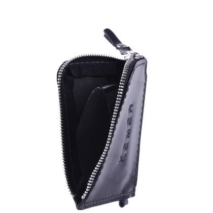 Portfel skórzany KEMER 86206701 Czarny - min. zamówienie 20 / 50 / 100 szt.