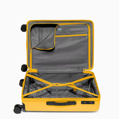 Średnia walizka PUCCINI MUNICH PC035B 6D Żółta