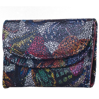 Portfel damski skórzany KEMER 015D Czerwony - min. zamówienie 20 / 50 / 100 szt.